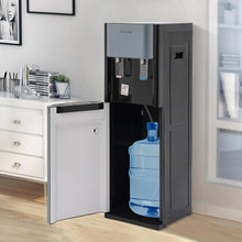 Load image into Gallery viewer, 5.28 Gallon Bottom Loading Water Cooler Dispenser, 2 Temperatures Available with Hot, Cold, Practiacal Freestanding Water Dispenser