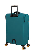 Load image into Gallery viewer, It Luggage Simultaneous 27" Softside Checked 8 Wheel Expandable Spinner Luggage, Harbour Blue