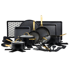 Load image into Gallery viewer, Thyme &amp; Table 32-Piece Cookware &amp; Bakeware Non - Stick Set, Black