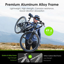 Load image into Gallery viewer, Oraimo Electric Bike for Adults with 350W BAFANG Motor