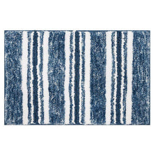 Load image into Gallery viewer, Sonoma Goods for Life Texture Striped Bath Rug - Stone Blue - 17x24
