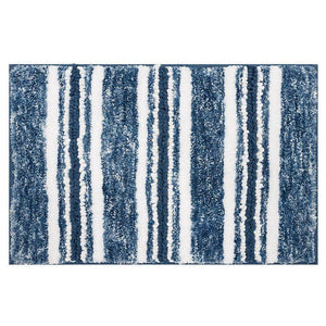 Sonoma Goods for Life Texture Striped Bath Rug - Stone Blue - 17x24