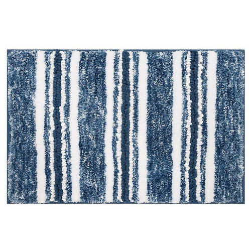 Sonoma Goods for Life Texture Striped Bath Rug - Stone Blue - 17x24