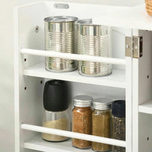 Load image into Gallery viewer, Spaco 17-Tier Kitchen Small Pantry Cabinet with 2 Doors and 6 Adjustable Shelves, Cabinet Pantry, Freestanding 5-Tier Shelving Pantries
