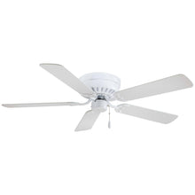 Load image into Gallery viewer, Minka Mesa 52 in. Ceiling Fan - White - White Blades