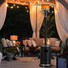 Load image into Gallery viewer, 50,000 BTU Propane Patio Heater, Standing Stainless Steel Outdoor Heater with Wheels, Triple Protection, CSA Certified for Deck &amp; Commercial