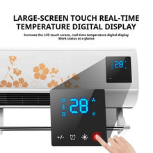 Load image into Gallery viewer, FYHALE 8, 000 Btu 115V Wall - Mounted Air Conditioner with Remote Control (Heating and Cooling)