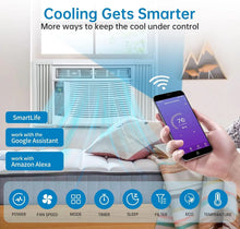 Load image into Gallery viewer, GAOMON Smart 6000 BTU Window Air Conditioner - WiFi - Enabled AC with Remote &amp; App Control, Timer, Sleep Mode, Easy Install Kit, Cools Rooms up to 350