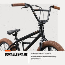Load image into Gallery viewer, Mongoose Legion L20 Freestyle BMX Bike, 20 - in Wheel, Ages 8 and up, Blue