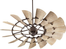 Load image into Gallery viewer, Quorum Windmill 60" Ceiling Fan - Oiled Bronze - 96015 - 86