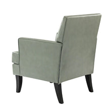 Load image into Gallery viewer, Nileus Set of 2 Modern Classic Polyester Accent Chairs with Solid Wood Legs by HULALA HOME