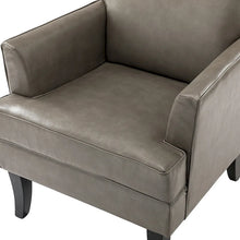 Load image into Gallery viewer, Nileus Set of 2 Modern Classic Polyester Accent Chairs with Solid Wood Legs by HULALA HOME