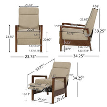 Load image into Gallery viewer, Christopher Knight Home Neihart Waterfall Back Pushback Recliner