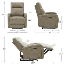 Load image into Gallery viewer, Lena Zero Wall Hugger Electric Recliner