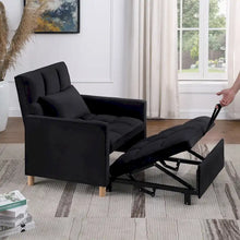 Load image into Gallery viewer, Versatile Sleeper Chair with Removable Pillow