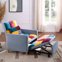 Load image into Gallery viewer, Versatile Sleeper Chair with Removable Pillow