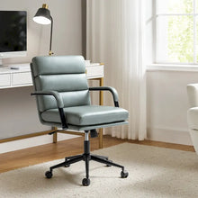 Load image into Gallery viewer, Joseph Contemporary Faux Leather Task Chair with Tilt Lock and Center Tilt by HULALA HOME