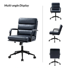Load image into Gallery viewer, Joseph Contemporary Faux Leather Task Chair with Tilt Lock and Center Tilt by HULALA HOME