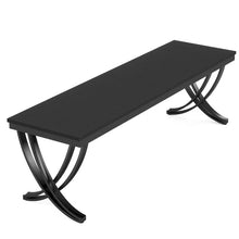 Load image into Gallery viewer, 78.74 - Inch Extra Long Double Computer Desk with Stylish Metal Legs for Home Office