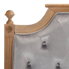 Load image into Gallery viewer, SAFAVIEH Desiderata Rustic Wood Upholstered Headboard