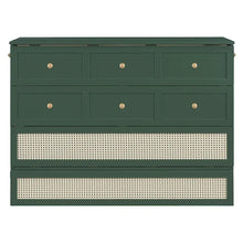Load image into Gallery viewer, Nestfair Full - Size Murphy Bed with Spacious Drawers