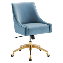 Load image into Gallery viewer, Discern Velvet Performance Office Chair