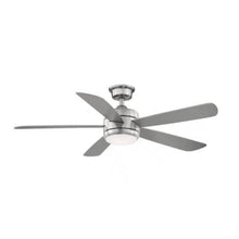 Load image into Gallery viewer, Hampton Bay Averly 52" LED Brushed Nickel Ceiling Fan w/Remote