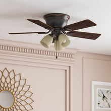 Load image into Gallery viewer, Harbor Breeze Centreville 42" Oil - Rubbed Bronze Indoor Flush Mount Ceiling Fan