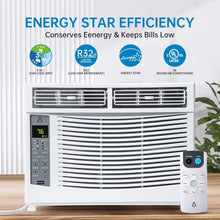Load image into Gallery viewer, GAOMON Smart 6000 BTU Window Air Conditioner - WiFi - Enabled AC with Remote &amp; App Control, Timer, Sleep Mode, Easy Install Kit, Cools Rooms up to 350