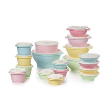 Load image into Gallery viewer, Tupperware Heritage Collection 36 Piece Set Food Storage Container Vintage Color