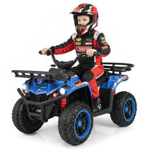 Load image into Gallery viewer, 24V Kids ATV Ride On Quad, Electric 4 Wheeler Toy with 5Mph Max Speed, LED Headlights, Music, Front &amp; Rear Storage for Boys Girls