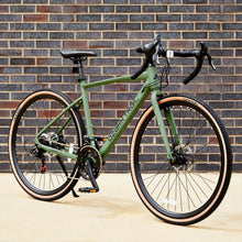 Load image into Gallery viewer, 700c Ozark Trail G.1 Explorer Drop Bar Gravel Bike, Medium Frame, Fits Riders 5'5" - 5'10", Green, Adult
