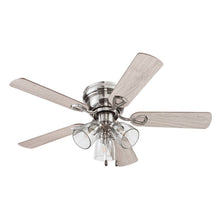 Load image into Gallery viewer, 42" Prominence Home Renton Indoor Ceiling Fan, Brushed Nickel
