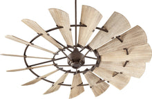 Load image into Gallery viewer, Quorum Windmill 72" Ceiling Fan - Oiled Bronze - 97215 - 86