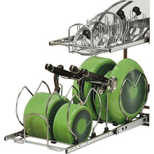 Load image into Gallery viewer, Rev - A - Shelf 2 Tier Cookware Organizer - Chrome 5CW2 - 1222 - CR