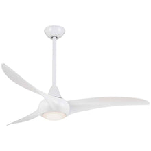 Load image into Gallery viewer, Minka Aire Light Wave 52" Ceiling Fan, White, Ceiling Fan for Home