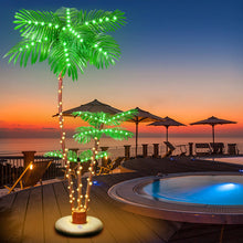 Load image into Gallery viewer, Lighted Palm Tree for Outside Patio Yard Party Pool - 6FT - 3 - Tree - Solar