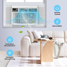 Load image into Gallery viewer, M Optimized 12000BTU Window Air Conditioner with Wi - Fi Enabled, Remote Control, Air Conditioner Window Unit Cooling up to 550sq.ft, 115V Window AC