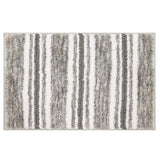 Sonoma Goods for Life Texture Striped Bath Rug - Gray - 23x38