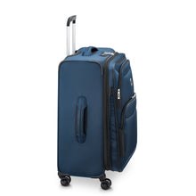 Load image into Gallery viewer, DELSEY PARIS Sky Max 2.0, 2 Piece Softside Luggage Set Includes 24" Checked Luggage and a Carry - on Duffel Bag, Blue