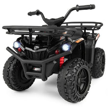 Load image into Gallery viewer, 24V Kids ATV Ride On Quad, Electric 4 Wheeler Toy with 5Mph Max Speed, LED Headlights, Music, Front &amp; Rear Storage for Boys Girls
