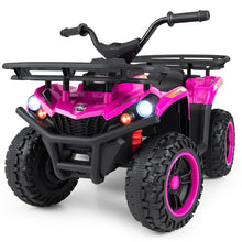 Load image into Gallery viewer, 24V Kids ATV Ride On Quad, Electric 4 Wheeler Toy with 5Mph Max Speed, LED Headlights, Music, Front &amp; Rear Storage for Boys Girls