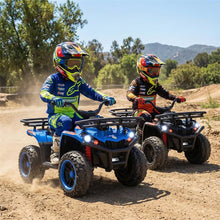 Load image into Gallery viewer, 24V Kids ATV Ride On Quad, Electric 4 Wheeler Toy with 5Mph Max Speed, LED Headlights, Music, Front &amp; Rear Storage for Boys Girls