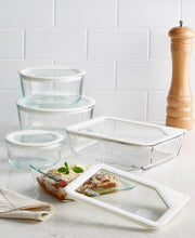 Load image into Gallery viewer, Pyrex 10-Piece Ultimate Food Storage Set, White/Clear